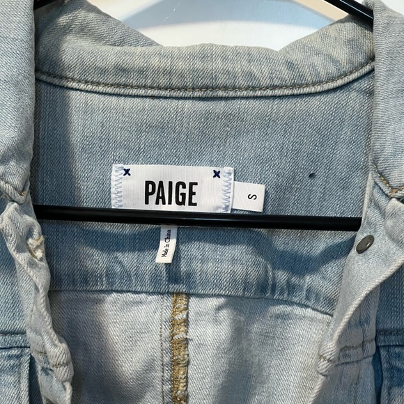 paige jean jacket - Picture 2 of 2